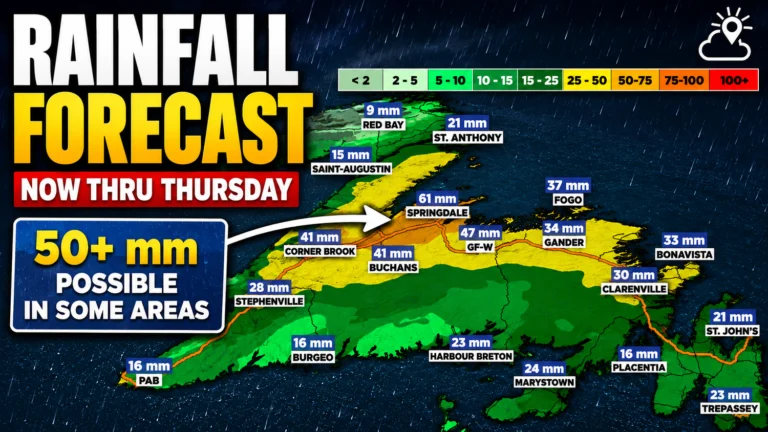 Rainy Tonight, Windy Thursday, Much Better Friday