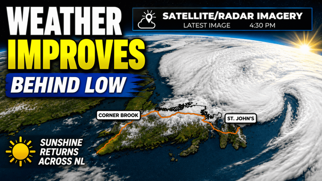 Low Moves Out, Sunshine Returns Just in Time for the Weekend