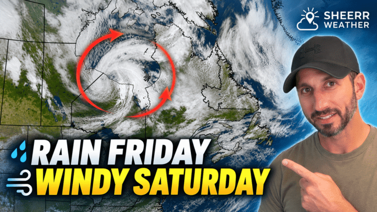 Frost Tonight, Rain Arrives Friday, Strong Winds Saturday