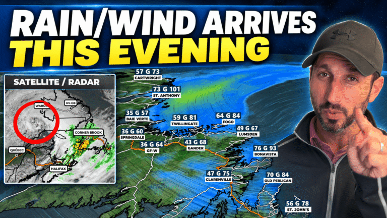 Rain/Wind Arrive This Evening As Storm Moves In