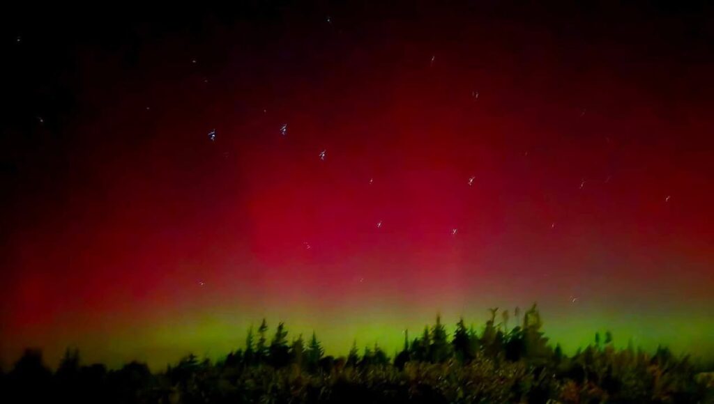 Northern Lights shone bright over parts of NL last night! : forecast graphic 5