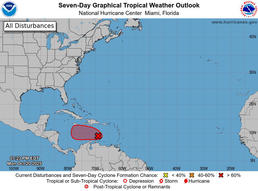 Tuesday Morning Weather Brief — October 21, 2025: forecast graphic 2