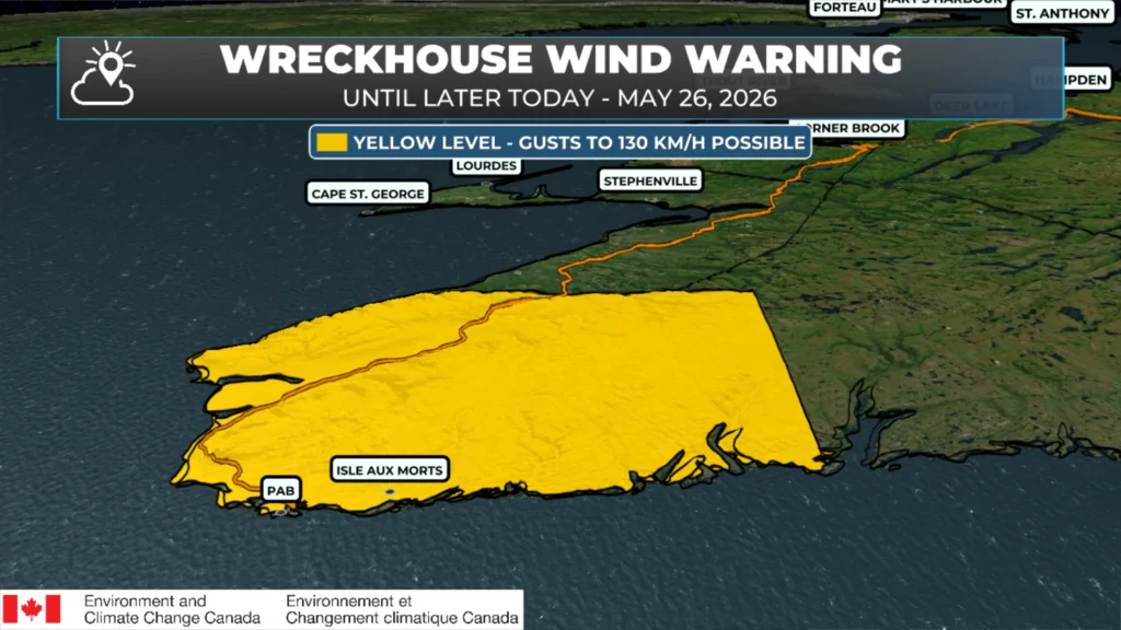 Tuesday Morning’s Weather Briefing — May 26, 2026: forecast graphic 3