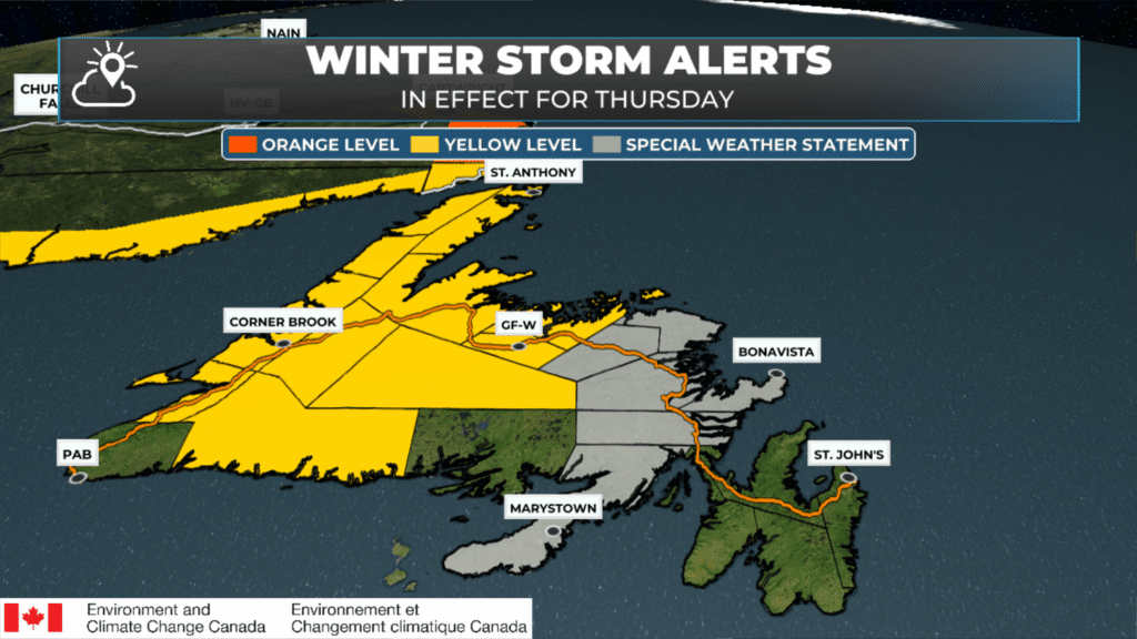Thursday Morning’s Weather Update — March 12, 2026: forecast graphic 2